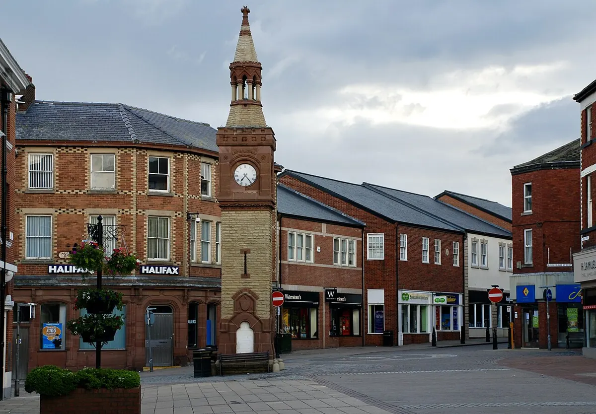 Ormskirk, clock tower